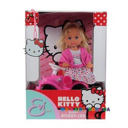 Кукла Эви Hello Kitty с машинкой Steffi & Evi 5730973